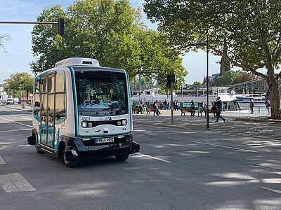 Vergrößerte Ansicht: Seitenansicht eines Easy-Fahrzeugs