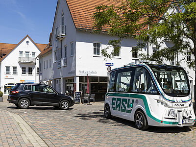 Vergrößerte Ansicht: Seitenansicht eines Easy-Fahrzeugs