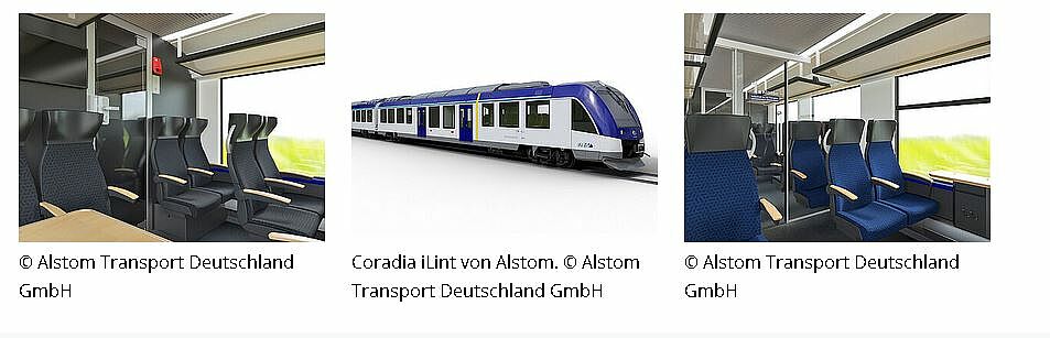 Link zur Webseite: Bildergalerie Wasserstoffzüge