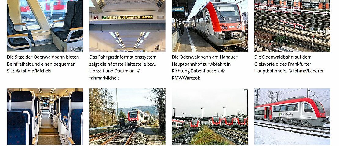 Link zur Webseite: Bildergalerie Odenwaldbahn
