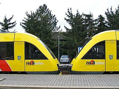 Vergrößerte Ansicht: Außenansicht des Coradia Lint